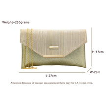 Load image into Gallery viewer, Two In One Flat Frame Fitting Envelope Women Clutch - myStore20202019