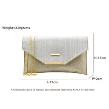 Load image into Gallery viewer, Two In One Flat Frame Fitting Envelope Women Clutch - myStore20202019