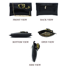 Load image into Gallery viewer, Two In One Flower Fitting Shine Ladies Clutch - myStore20202019