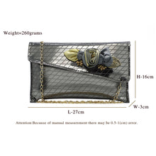 Load image into Gallery viewer, Two In One Flower Fitting Shine Ladies Clutch - myStore20202019