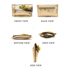 Load image into Gallery viewer, Two In One Flower Fitting Shine Ladies Clutch - myStore20202019