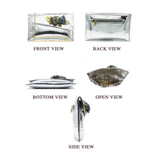 Load image into Gallery viewer, Two In One Flower Fitting Shine Ladies Clutch - myStore20202019