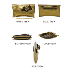Load image into Gallery viewer, Two In One Flower Fitting Shine Ladies Clutch - myStore20202019