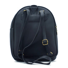 Load image into Gallery viewer, Two In One Front Bow Cat Print Double Zip Girls BackPack - myStore20202019