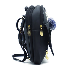 Load image into Gallery viewer, Two In One Front Bow Flap Pocket Double Zip Girls BackPack - myStore20202019