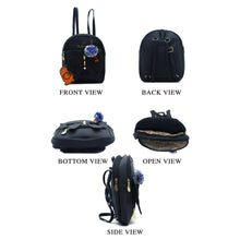 Load image into Gallery viewer, Two In One Front Bow Flap Pocket Double Zip Girls BackPack - myStore20202019