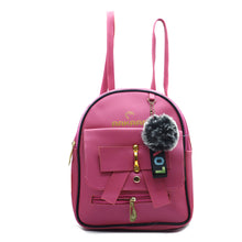 Load image into Gallery viewer, Two In One Front Bow Flap Pocket Double Zip Girls BackPack - myStore20202019