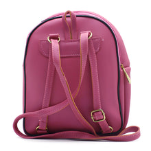 Load image into Gallery viewer, Two In One Front Bow Flap Pocket Double Zip Girls BackPack - myStore20202019