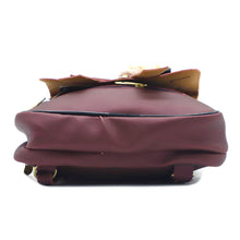 Load image into Gallery viewer, Two In One Front Bow Flap Pocket Double Zip Girls BackPack - myStore20202019