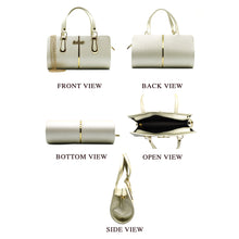 Load image into Gallery viewer, Two In One Golden Stripe Women Clutch - myStore20202019