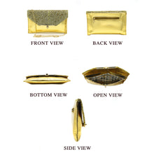Load image into Gallery viewer, Two In One Lock Frame Ladies Clutch - myStore20202019
