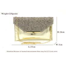 Load image into Gallery viewer, Two In One Lock Frame Ladies Clutch - myStore20202019