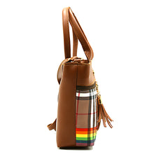 Load image into Gallery viewer, Two In One Multi Color Checks Women Sling Bag - myStore20202019