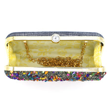 Load image into Gallery viewer, Two In One Multi Stone Frame Lock Women Clutch - myStore20202019
