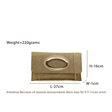 Load image into Gallery viewer, Two In One Oval Fitting Flap Women Clutch - myStore20202019