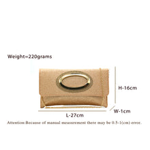 Load image into Gallery viewer, Two In One Oval Fitting Flap Women Clutch - myStore20202019