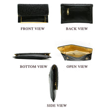 Load image into Gallery viewer, Two In One Small Glass Flap Envelope Women Clutch - myStore20202019