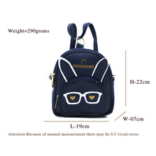 Load image into Gallery viewer, Two In One Specs Print Girls BackPack - myStore20202019
