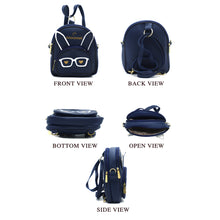 Load image into Gallery viewer, Two In One Specs Print Girls BackPack - myStore20202019