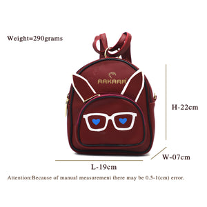 Two In One Specs Print Girls BackPack - myStore20202019