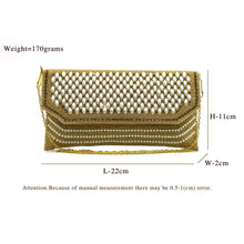 Load image into Gallery viewer, Two In One Stone Beads Envelope Women Clutch - myStore20202019