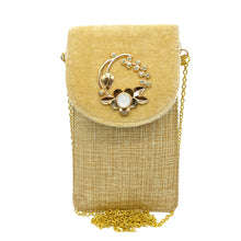Load image into Gallery viewer, Two in One Sling and Hook Velvet Jute Mobile Cover - myStore20202019