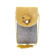 Load image into Gallery viewer, Two in One Sling and Hook Velvet Jute Mobile Cover - myStore20202019