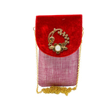 Load image into Gallery viewer, Two in One Sling and Hook Velvet Jute Mobile Cover - myStore20202019