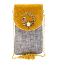 Load image into Gallery viewer, Two in One Sling and Hook Velvet Jute Mobile Cover - myStore20202019