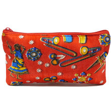 Load image into Gallery viewer, Woman&#39;s Hand Pouch With Rosilk Print Material - myStore20202019
