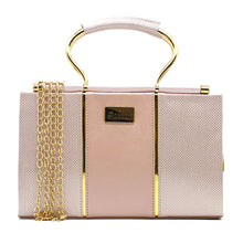 Load image into Gallery viewer, Women's Clutch With 2In1 Designer Handle Double Stripe - myStore20202019