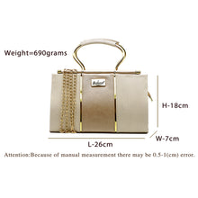 Load image into Gallery viewer, Women's Clutch With 2In1 Designer Handle Double Stripe - myStore20202019