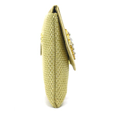 Load image into Gallery viewer, Women's Clutch With 2In1 Jute Eye Stone Design - myStore20202019