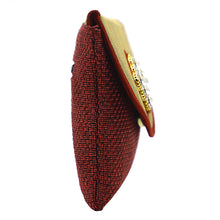 Load image into Gallery viewer, Women's Clutch With 2In1 Jute Eye Stone Design - myStore20202019