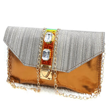 Load image into Gallery viewer, Women&#39;s Clutch With 2In1 Stone Fitting Flap Design - myStore20202019
