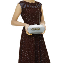 Load image into Gallery viewer, Women's Clutch With 2In1 Stone Tie Fitting - myStore20202019