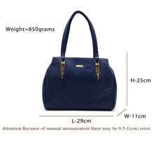 Load image into Gallery viewer, Women's Handbag With Front Lining Triple zip Closure Design - myStore20202019
