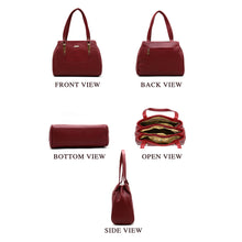 Load image into Gallery viewer, Women's Handbag With Front Lining Triple zip Closure Design - myStore20202019