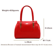 Load image into Gallery viewer, Women's Handbag With Front Lining Triple zip Closure Design - myStore20202019
