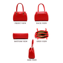 Load image into Gallery viewer, Women's Handbag With Front Lining Triple zip Closure Design - myStore20202019
