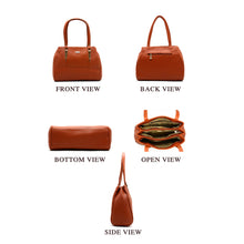 Load image into Gallery viewer, Women's Handbag With Front Lining Triple zip Closure Design - myStore20202019