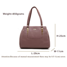 Load image into Gallery viewer, Women's Handbag With Front Lining Triple zip Closure Design - myStore20202019