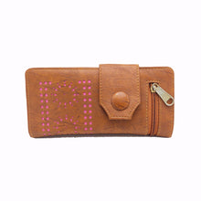 Load image into Gallery viewer, Women&#39;s Indian Wallet With CutWork and Zip in Front - myStore20202019
