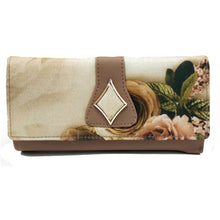 Load image into Gallery viewer, Women's Indian Wallet With Flower Print Flap Design - myStore20202019