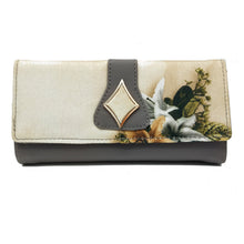 Load image into Gallery viewer, Women's Indian Wallet With Flower Print Flap Design - myStore20202019