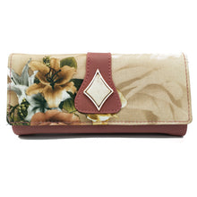 Load image into Gallery viewer, Women's Indian Wallet With Flower Print Flap Design - myStore20202019