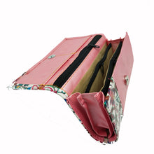 Load image into Gallery viewer, Women's Indian Wallet With Flowers Stripe Bow Fitting Design - myStore20202019