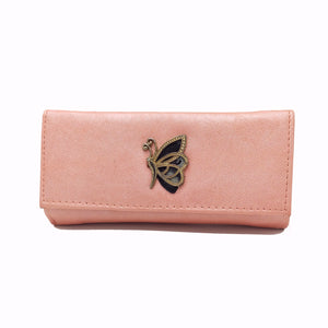 Women's Indian Wallet With Material With Butterfly Fitting Design - myStore20202019