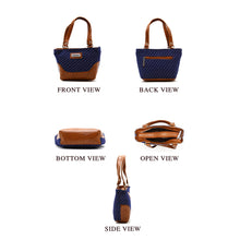 Load image into Gallery viewer, Women's Mini Handbag With Denim Diamond Print - myStore20202019