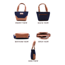 Load image into Gallery viewer, Women's Mini Handbag With Denim Diamond Print - myStore20202019